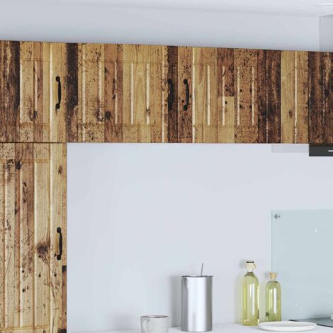 Armoire de cuisine-Meuble de cuisine-Armoire de rangement Bois ancien 50 x 31 x 40 cm