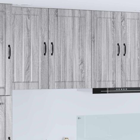 Armoire de cuisine-Meuble de cuisine-Armoire de rangement Gris Sonoma 50 x 31 x 80 cm