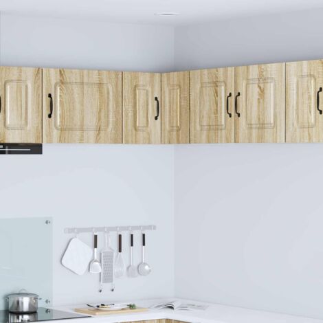 Armoire de cuisine-Meuble de cuisine-Armoire de rangement Kalmar Chêne Sonoma 57 x 57 x 40 cm