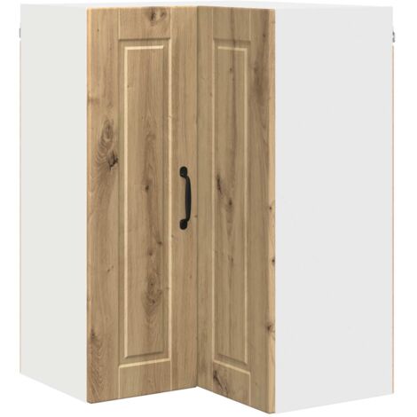 Armoire de cuisine Meuble de cuisine avec étagère Chêne artisanal 57 x 57 x 80 cm