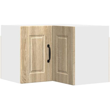 Armoire de cuisine Meuble de cuisine avec étagère Chêne Sonoma 57 x 57 x 40 cm