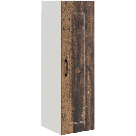 Armoire de cuisine  Meuble de cuisine Kalmar Bois ancien 30 x 31 x 100 cm