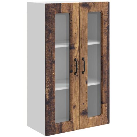 Armoire de cuisine  Meuble de cuisine Kalmar Bois ancien 60 x 31 x 100 cm