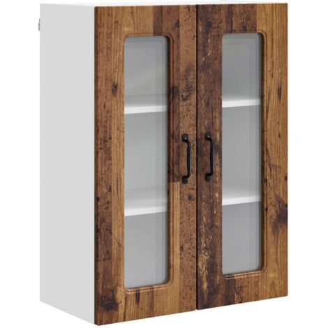 Armoire de cuisine  Meuble de cuisine Kalmar Bois ancien 60 x 31 x 80 cm