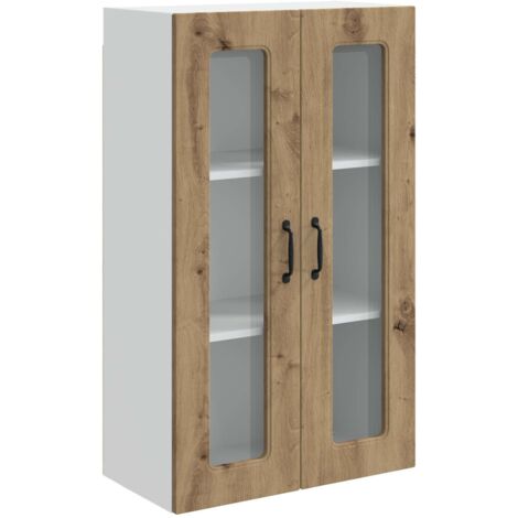 Armoire de cuisine  Meuble de cuisine Kalmar Chêne artisanal 60 x 31 x 100 cm