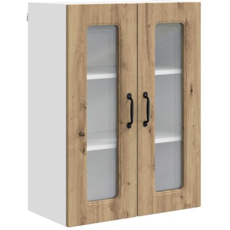 Armoire de cuisine  Meuble de cuisine Kalmar Chêne artisanal 60 x 31 x 80 cm