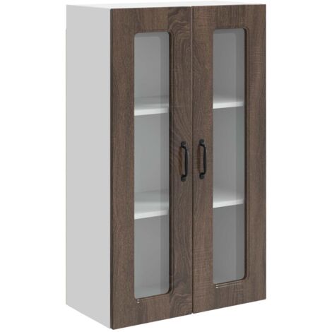 Armoire de cuisine  Meuble de cuisine Kalmar Chêne brun 60 x 31 x 100 cm