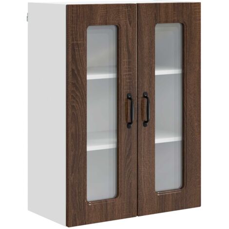 Armoire de cuisine  Meuble de cuisine Kalmar Chêne brun 60 x 31 x 80 cm