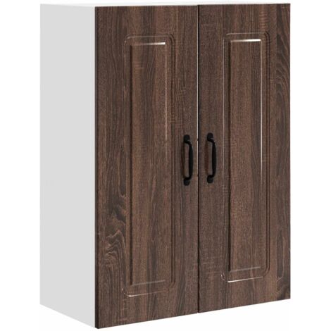 Armoire de cuisine  Meuble de cuisine Kalmar Chêne brun 60 x 31 x 80 cm