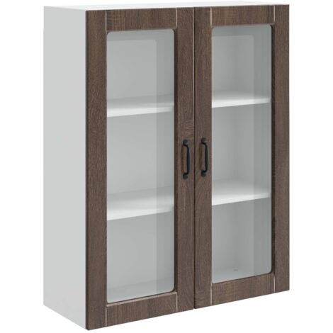 Armoire de cuisine  Meuble de cuisine Kalmar Chêne brun 80 x 31 x 100 cm