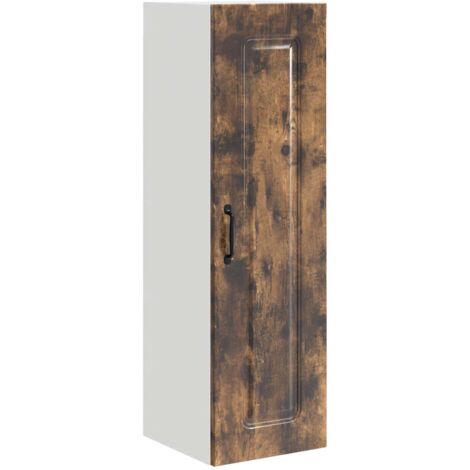 Armoire de cuisine  Meuble de cuisine Kalmar Chêne fumé 30 x 31 x 100 cm