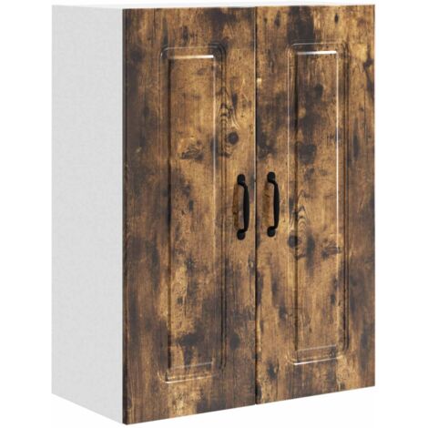 Armoire de cuisine  Meuble de cuisine Kalmar Chêne fumé 60 x 31 x 80 cm