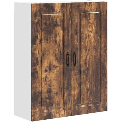 Armoire de cuisine  Meuble de cuisine Kalmar Chêne fumé 80 x 31 x 100 cm