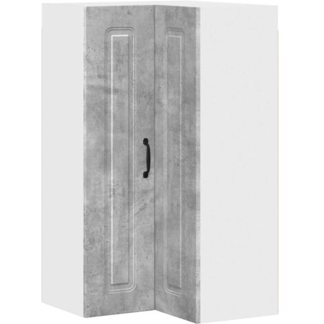 Armoire de cuisine  Meuble de cuisine Kalmar Gris béton 57 x 57 x 100 cm
