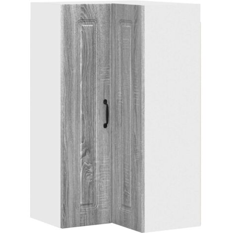 Armoire de cuisine  Meuble de cuisine Kalmar Gris Sonoma 57 x 57 x 100 cm