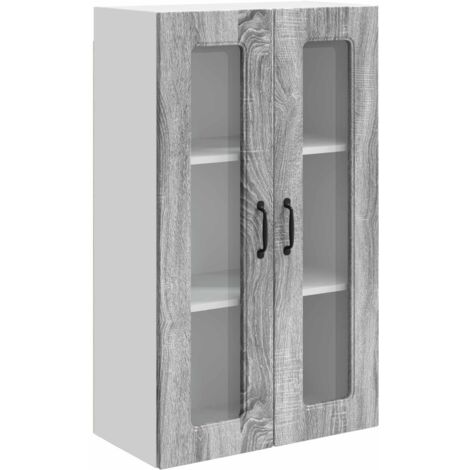 Armoire de cuisine  Meuble de cuisine Kalmar Gris Sonoma 60 x 31 x 100 cm