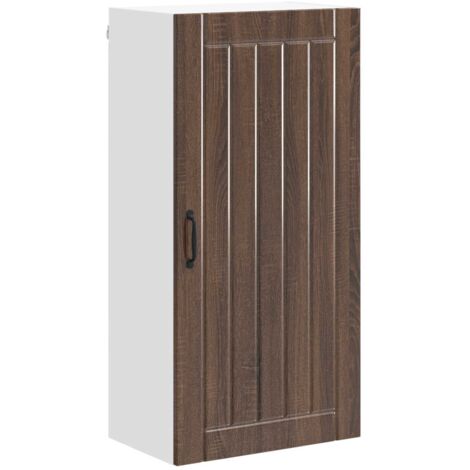 Armoire de cuisine  Meuble de cuisine Lucca Chêne brun 50 x 31 x 100 cm
