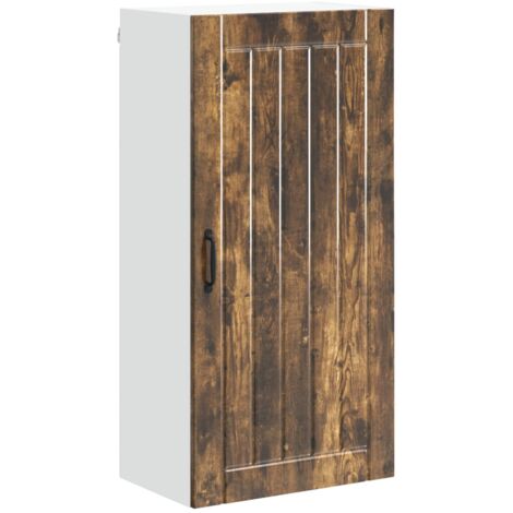 Armoire de cuisine  Meuble de cuisine Lucca Chêne fumé 50 x 31 x 100 cm
