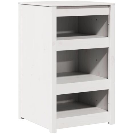 Armoire de cuisine Meuble de cuisine MEPPEL Blanc 55 x 55 x 92 cm Pin massif