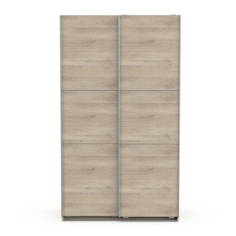 Befara - armoire de différentes tailles à portes coulissantes adapta - Chêne - Largeur - 120 cm