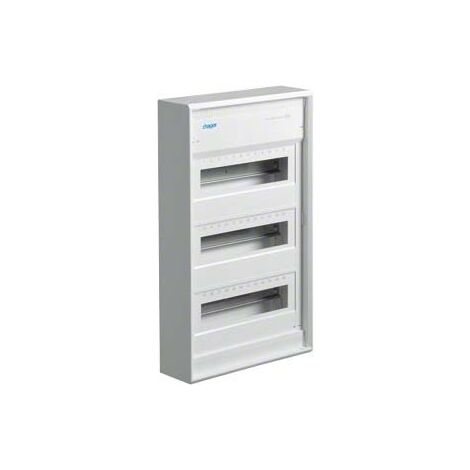 ARMOIRE DE DISTRIBUTION EN SAILLIE 3 RANGÉES HAGER VA36CN
