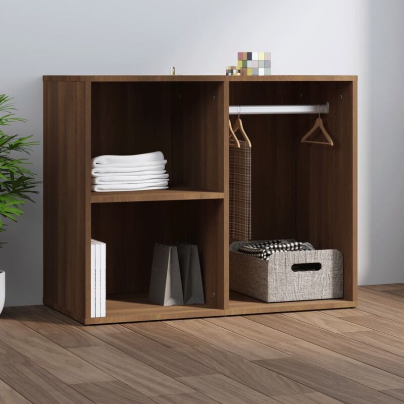 Vidaxl - Armoire de dressing Chêne marron 80x40x65 cm Bois d'ingénierie