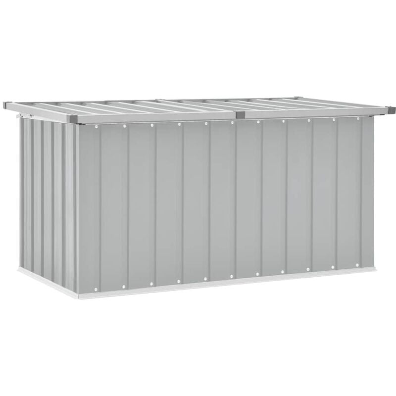 Armoire de jardin, Coffre de jardin,Boîte de rangement de jardin gris 129x67x65 cm togp44847 design in