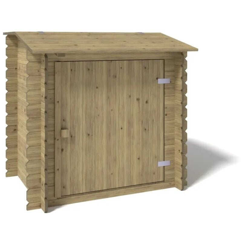 Altanka - Armoire de jardin en bois -1,20x0,89 m - H.1,13 m - imprégné