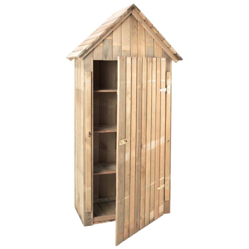 Armoire de jardin en bois 3 étagres 0,44 m3 MAD3260