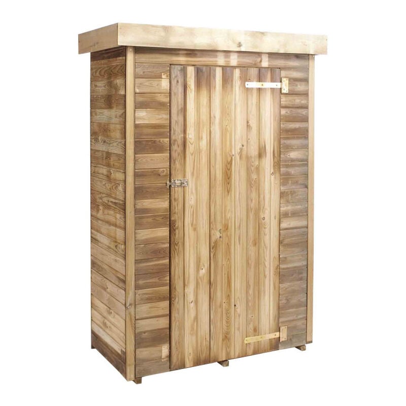 Armoire de jardin en bois 0,7 m² - Théo - Vert