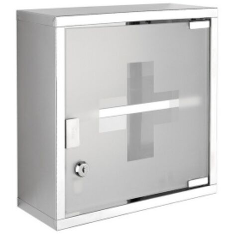 Armoire de pharmacie mayday chrome inoxydable metaform