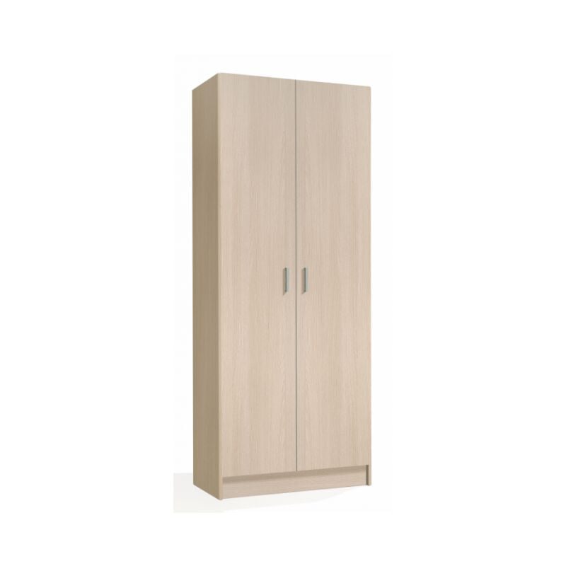 Armoire à balais 180 cm chêne clair - Forlì
