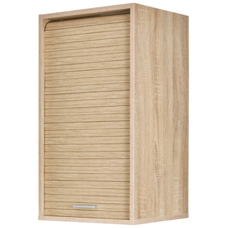 Armoire de rangement à rideau contemporaine 40 cm Oxitane