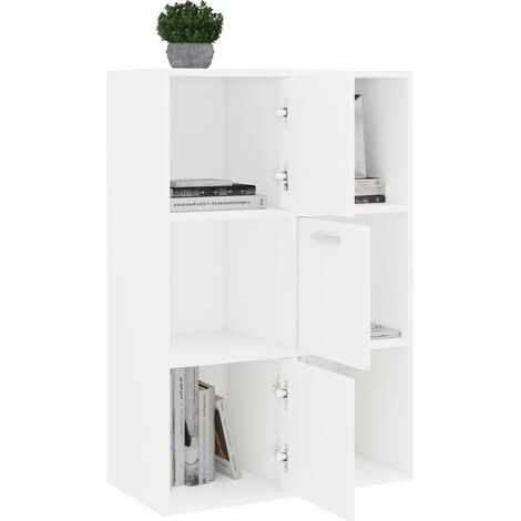 Armoire de rangement Blanc 60x29,5x90