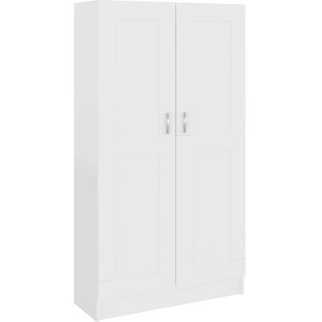 Armoire de rangement Blanc 82,5x30,5x150