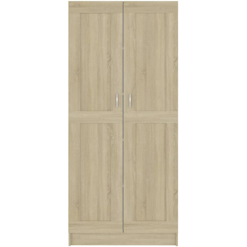 Armoire de rangement Chêne sonoma 82,5x30,5x185,5 Armoire de rangement Chêne sonoma 82,5x30,5x185,5