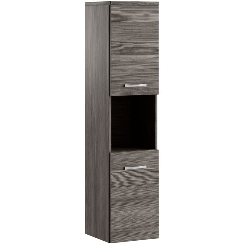Colonne de salle de bain Montreal Badplaats 131 cm Chene Gris