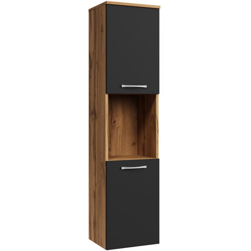 Colonne de salle de bain Montreal - Badplaats - 131 cm Chene ave