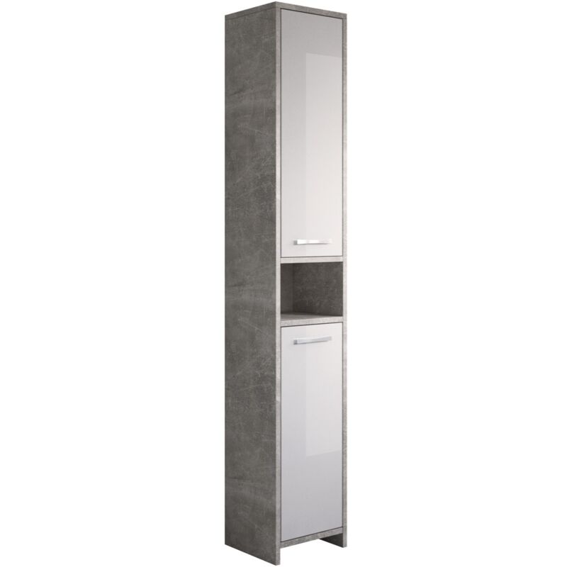 Colonne de salle de bain Nemo Badplaats 32 29 x 190 cm - Gri