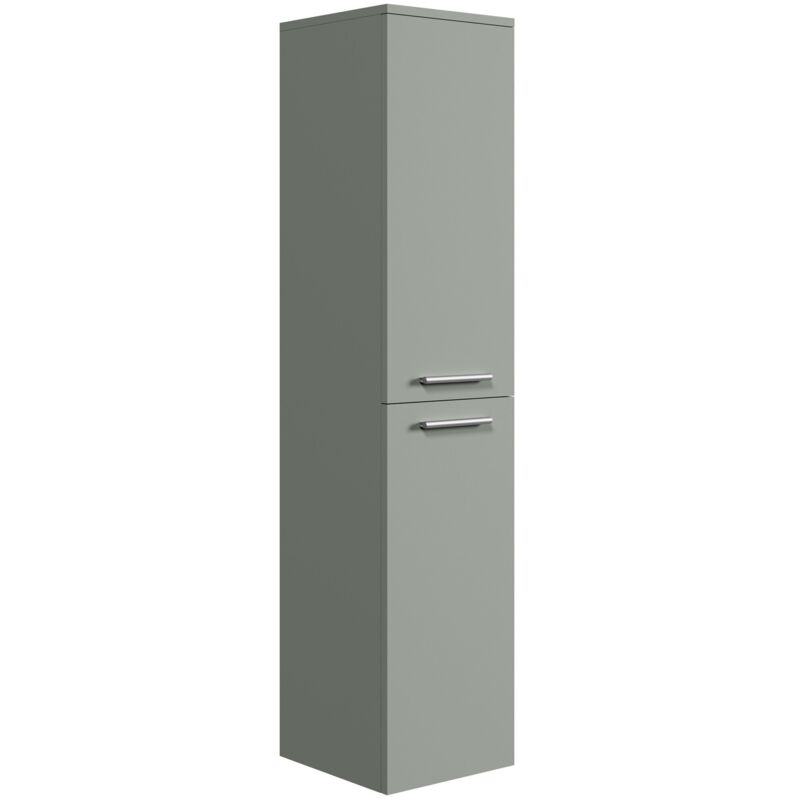 Badplaats - Colonne de salle de bain Saturnus 130 cm Vert mat