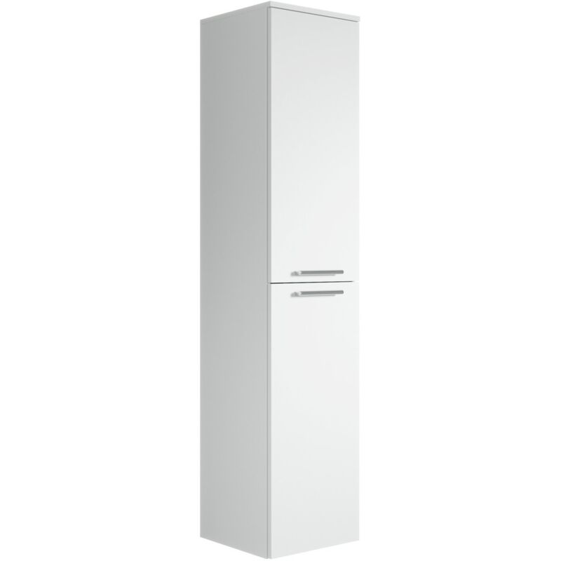 Colonne de salle de bain Saturnus - Badplaats - 130 cm Blanc - M