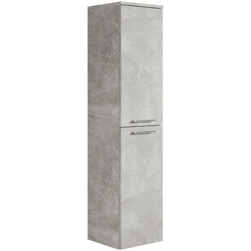 Colonne de salle de bain Saturnus Badplaats 130 cm Beton gris