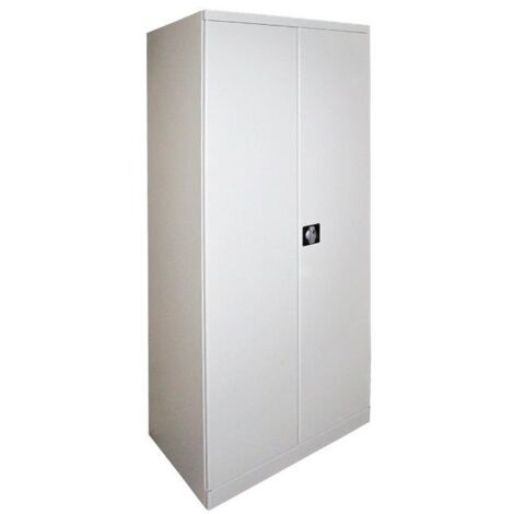 Armoire de rangement grise 780 x 580 x 1920 mm