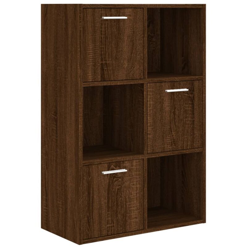 Armoire de rangement Chêne marron 60x29,5x90 cm Vidaxl