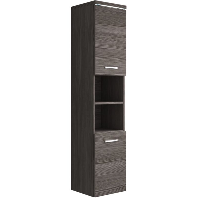 Colonne de salle de bain Paso 160 cm Badplaats Chene Gris -
