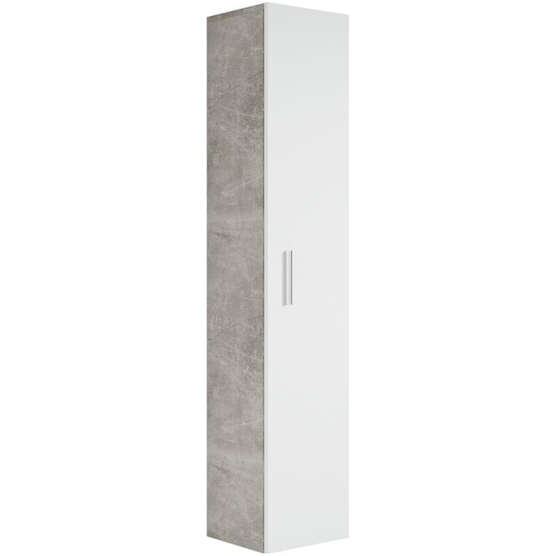 Colonne de salle de bain Pluto Badplaats 150 cm Beton gris a