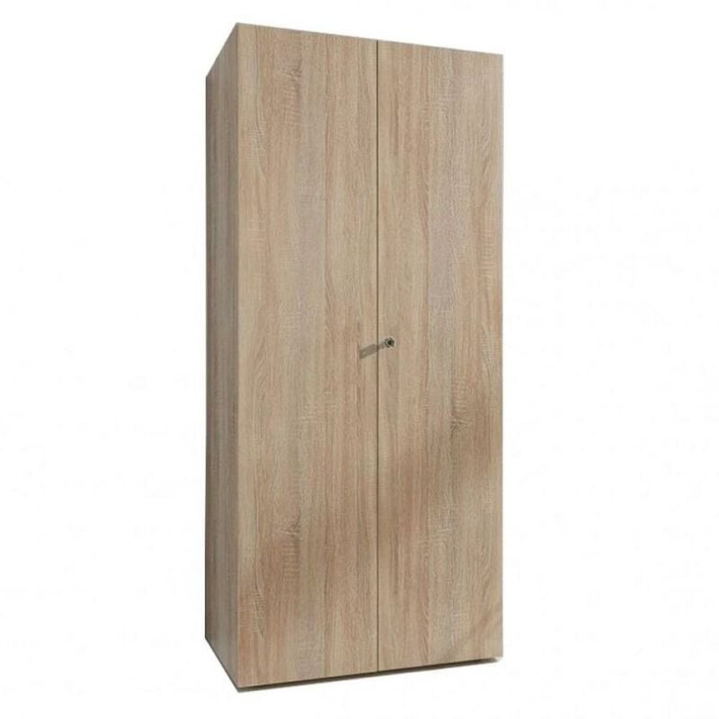 Armoire de rangement étagères LUND chêne naturel 70 x 40 cm profondeur - natural