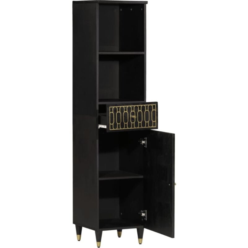 Vidaxl - Armoire de salle de bain 38x33x160 cm bois massif de manguier