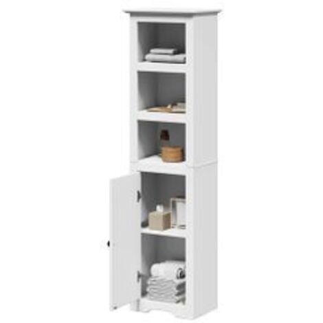 Armoire de salle de bain BODO blanc 44x30x160