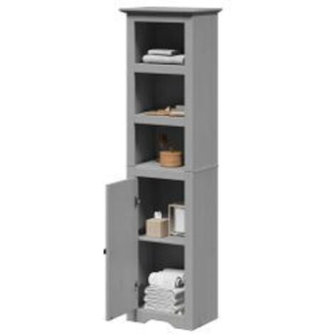 Armoire de salle de bain BODO gris 44x30x160